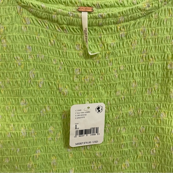 Free People Key Lime Combo Crop Top - Picture 10 of 11